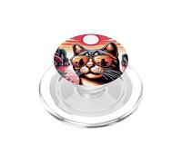 Cat At Ha Long Bay Vietnam PopSockets PopGrip for MagSafe