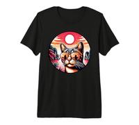 Cat At Ha Long Bay Vietnam Premium T-Shirt
