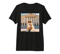 Cat At Hofburg in Vienna, Austria Premium T-Shirt