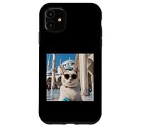 Cat At The Blue Mosque Istanbul Case for iPhone 11