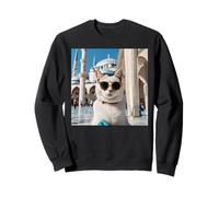 Cat At The Blue Mosque Istanbul Sweatshirt