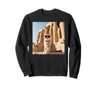 Cat At The Luxor Temple Sweatshirt