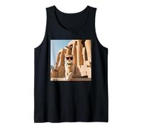 Cat At The Luxor Temple Tank Top