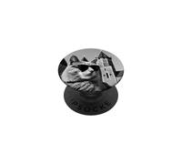 Cat At The Malbork Castle, Poland PopSockets Adhesive PopGrip