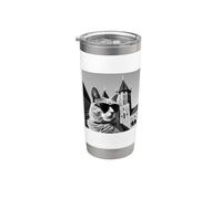 Cat At The Malbork Castle, Poland Stainless Steel Insulated Tumbler