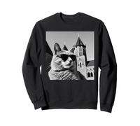 Cat At The Malbork Castle, Poland Sweatshirt