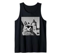 Cat At The Malbork Castle, Poland Tank Top