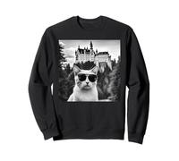 Cat At The Neuschwanstein Castle Sweatshirt