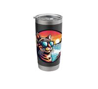Cat At The Niagara Falls Stainless Steel Insulated Tumbler