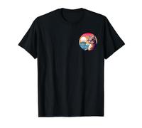 Cat At The Parthenon in Greece Value Graphic T-Shirt, Men, Black, XL