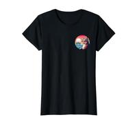 Cat At The Parthenon in Greece Value Graphic T-Shirt, Women, Black, XL
