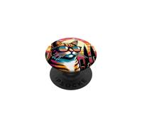 Cat At The Petronas Towers PopSockets Adhesive PopGrip