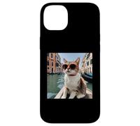 Cat At The Venice Canal And Italy Venetian Canals Case for iPhone 14 Plus