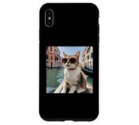 Cat At The Venice Canal And Italy Venetian Canals Case for iPhone XS Max