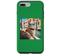 Cat At The Venice Canal And Venetian Canals Case for iPhone 7 Plus/8 Plus