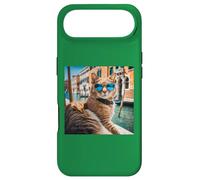 Cat At The Venice Canal And Venetian Canals Case for iPhone Air