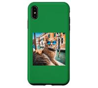 Cat At The Venice Canal And Venetian Canals Case for iPhone XS Max