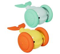 Cat Automatic Moving Ball - Interactive Cat Toy,Mö Balĺ | for Little Whale Shape čtive Toy, Pet with Built-In Colorful Lighting for Outdoor Play, Kitten Training