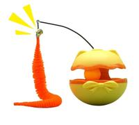 Cat Automatic Toy, Rotating Self-Play Smart Pet Supplies with Bell, Interactive Electronic Kitten Toys, for Home Cattery Bedroom Apartment