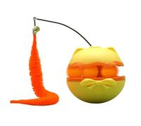 Cat Automatic Toy - Rotating Self-Play Smart Pet Supplies with Bell - Interactive Kitten Enrichment Exercise Toys | for Cattery Living Room Bedroom Apartment