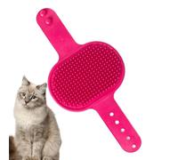 Cat AutoToilet Brush-Wall or Angle Grooming Accessory, Massage and Removal of Dead Hairs, Self-indulgent Brush with Catnip, Easy Fixation, Comfort and Wellness for