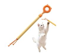 Cat Back Scratcher | Double Sided Grooming Stick | Massage Brush with Telescopic Handle | for Corner Bed Sofa Couch Relaxation Playtime Home