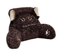 Cat Back Support Pillow - Cute Plush Pillow | Reading Pillow Backrest, Comfortable Back Support Cushion, Cartoon Animal Rest Pillow for Boys Girls