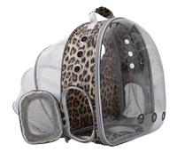 Cat Backpack Carrier Bubble Expandable Foldable Breathable Pet Carrier Dog Carrier Backpack for Large Big Cats Hiking, Travelling, Camping (Back Expandable-Animal)