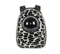Cat Backpack Pet Bag Space Capsule for Hiking Hard Shell Capsule Front Removable Pad Adjustable Shoulder Straps (Q)