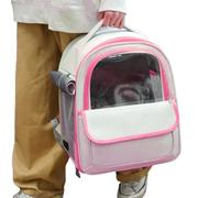 Cat Backpack, Pet Carrier Bag with Bubble Ventilation Practical Cat Backpack, Comfortable Backpack for Small Dogs and Kittens, Ideal for On the Go
