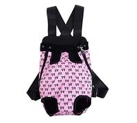 Cat,backpack,Pet carrier,frame,cage,Carrier,Portable,Transport bag,Fashion Dog Cat Pet Dog Puppy Carry Front Carrier Outdoor Backpack Bag With Cute Bowknot Pattern Pet Support