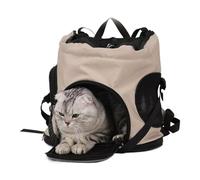 Cat Backpack - Portable Multi-functional Breathable Shoulder Bag,Cat Bag Carrier | for Travel Vet Visit Nail Trimming Transportation Daily Car Airport Shopping Hiking Taxi Public Transport
