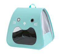 Cat Backpack - Ventilated Dog Carrier, Comfortable Soft Dog Backpack | Portable Happy Face Foldable Pet Transport Bag, Cat Gear Travel Bag for Outdoor Adventures (13.78x12.2x11.42 inches)