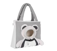 Cat Bag Carrier Cute Portable Bear-shaped Canvas Shoulder Bag