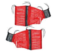 Cat Bag for Bathing, Cat Bath Bag - Adjustable Anti-Bite Mesh Bag 2 Pieces, Breathable Mesh Shower Bag, Cat Wash Bag for Medication Taking, Nail Cutting