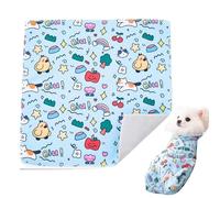 Cat Bag for Claw Cutting, Anti-Scratch Bag, Self-Adhesive Wrap, for the Care of Ears, Eyes and Claws, for Cutting and Bathing Dogs, Puppies, Kittens