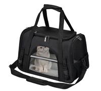Cat Bag, Pet Shoulder Carrier, 17.32x11.42x10.24 Inches Breathable Lightweight Design Soft Travel Carrying Tote, Portable Dog Carrier for Outdoor Walks and Vet Visits