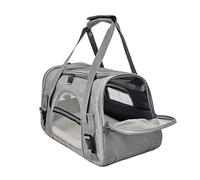 Cat Bag, Pet Shoulder Carrier, 17.32x11.42x10.24 Inches Breathable Lightweight Design Soft Travel Carrying Tote, Portable Dog Carrier for Outdoor Walks and Vet Visits