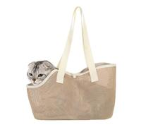 Cat Bag, Transport Bag for Kittens in Mesh - Travel Transport for Kittens, for Owners of Pets, Travellers, Veterinary Visits, Travels, Walks, Cycling, Running, Garden