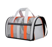 Cat Bag - Travel Bag For Pets | Cat Travel Carrier | Foldable Dog Foldable Portable Bags | Unique Zipper Design Pet Carrying Bags For Travel, Driving, Flying, And Visiting The Vet For Long Time