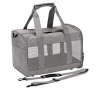 Cat Bag with Handle and Soft Cage - Carry Bag for Kittens and Small Dogs, for Small and Medium Dogs Cats at Home when Camping, Travel, Driving