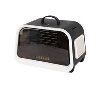 cat Bags Cat Bag, Portable Cat Space Capsule, Cat Cage, Pet Bag, Car Artifact, Multi-Functional Cat Bag When Going Out Soft Side Travel Cat Bag(Black)