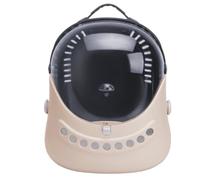 cat Bags Versatile Cat Bag, Portable Pet Nest When Going Out, Ventilated and Practical Cat Nest, Hard Shell Car Cat Bag Soft Side Travel Cat Bag(Beige)