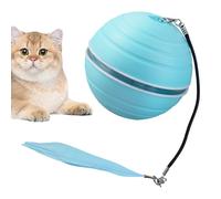 Cat Ball, Automatic and Smart Rolling Pet Accessories, Interactive Cat Ball for Enrichment in the Indoor Party, Festival, Puppy's Birthday, New Year