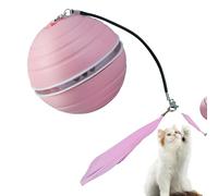 Cat Ball - Rolling Automatic Smart Kitten Supplies - Cat Retrieval Ball for Fetch Play | Indoor Environmental Enrichment Celebration Party Festival Puppy Birthday New Year