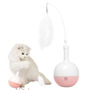 Cat Ball Toy - Fun Treat Dispenser - Stimulating Toys - for Pets and Kittens Training Exercise Energy Consumption Play Time Indoor Relaxation