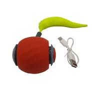 Cat Ball Toy | Intelligent Rolling | Automatic Rechargeable 2 Speeds - Indoor Hunting and Enrichment Game Activity to Fight Against