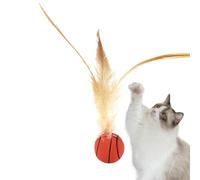 Cat Ball Toy | Interactive Cat Ball Toy - Game for Training, Chewing, Running, Hunting and Animal Sport, Exercise Chew Training Sport Anti-Boredom