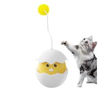Cat Ball Toy, Interactive Cat Toy for Entertainment in the House with Movement Stimulation, Rolling Ball Game with Bird Chirping for All Breeds, Indoor and Outdoor Use