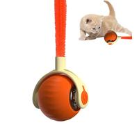 Cat Ball Toy - Rechargeable Moving Pet Supplies, Two Speed Interactive Design | Ball Toy Indoor Cats, Kitten, Medium and Large Dog, Travel Home, Yard After